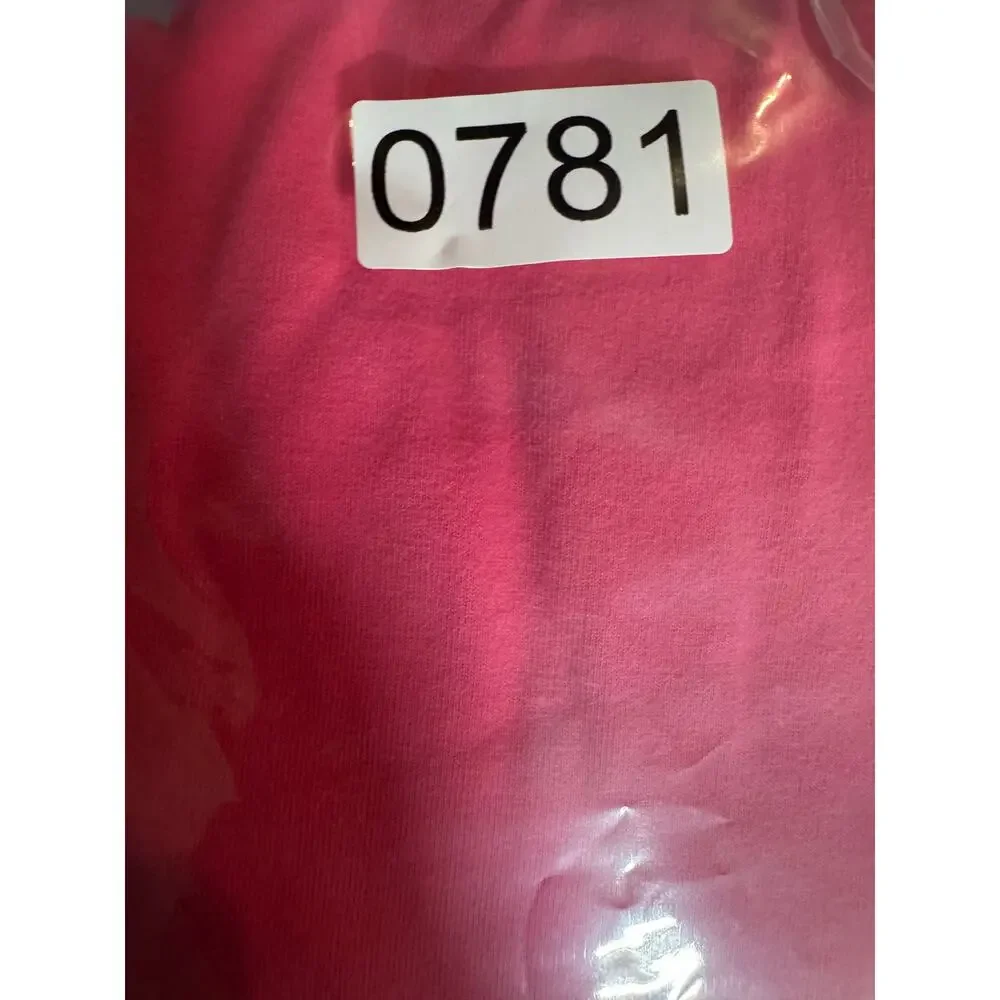 Love The Label Blouse Top Womens XL Fuchsia Pink Stretch Puff Sleeve Classic
